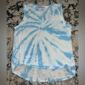 Blue Tie Dye Shirt